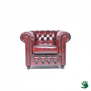 Home - Chesterfield fauteuil oxblood, 1 persoons