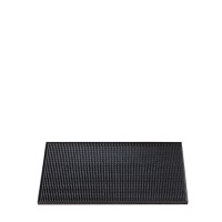 Barmat zwart, lxb 30x15 cm