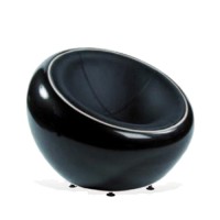 Ball Chair Chiara, zwart